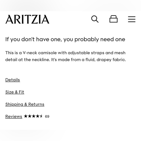 Aritzia Babaton Galen Camisole Tank Top Lemongrass Size XXS - Picture 6 of 13